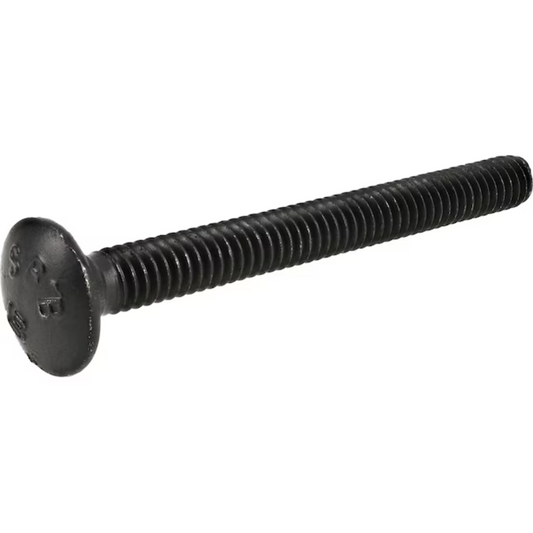 Mowlera 1/4-in x 2-1/2-in Coated Coarse Thread Exterior Carriage Bolt – Heavy-Duty