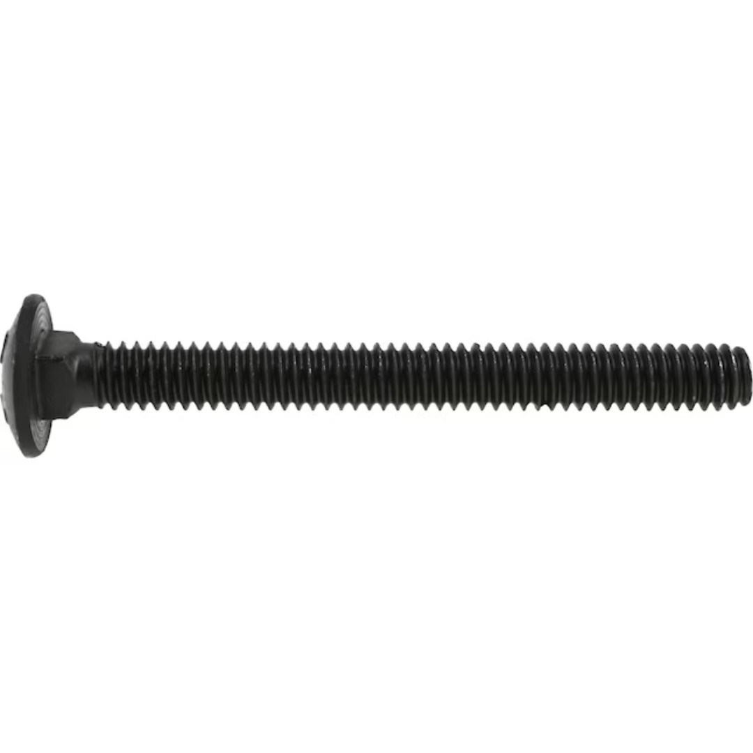 Mowlera 1/4-in x 2-1/2-in Coated Coarse Thread Exterior Carriage Bolt – Heavy-Duty