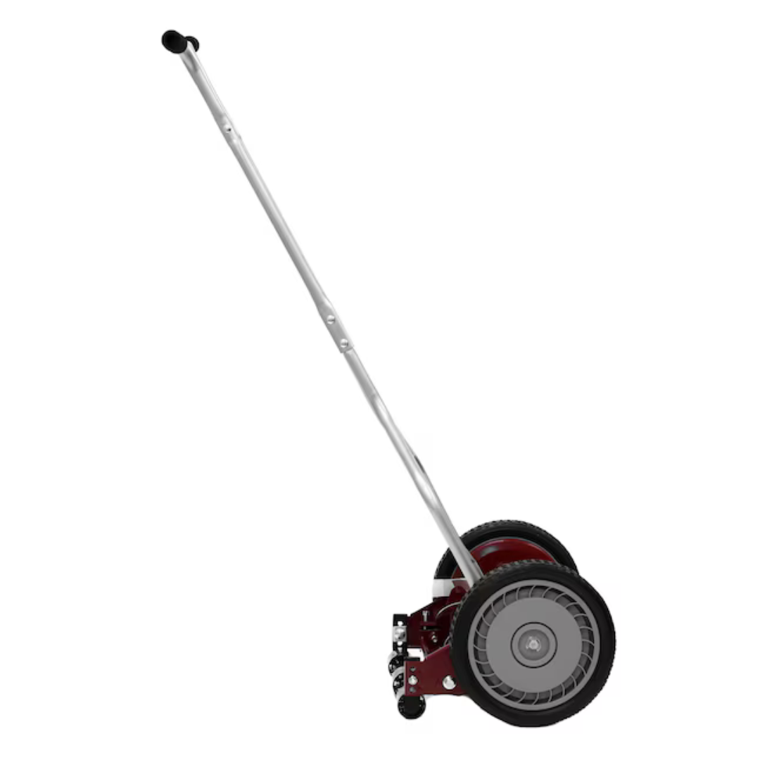 Mowlera 14-Inch 5-Blade Reel Lawn Mower